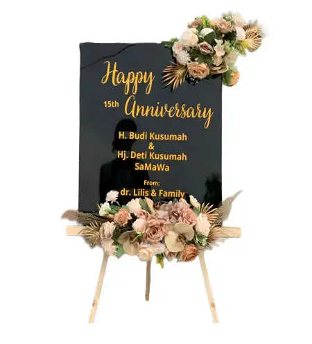 Papan Bunga Akrilik Orong Telu