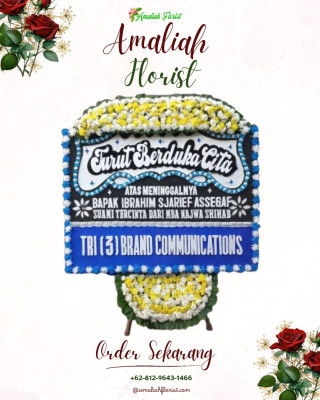 Papan Bunga Duka di Orong Telu