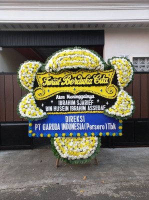 Papan Bunga Duka di Orong Telu